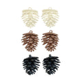 Ps Pinecone Orn 2Ct - Country Silk