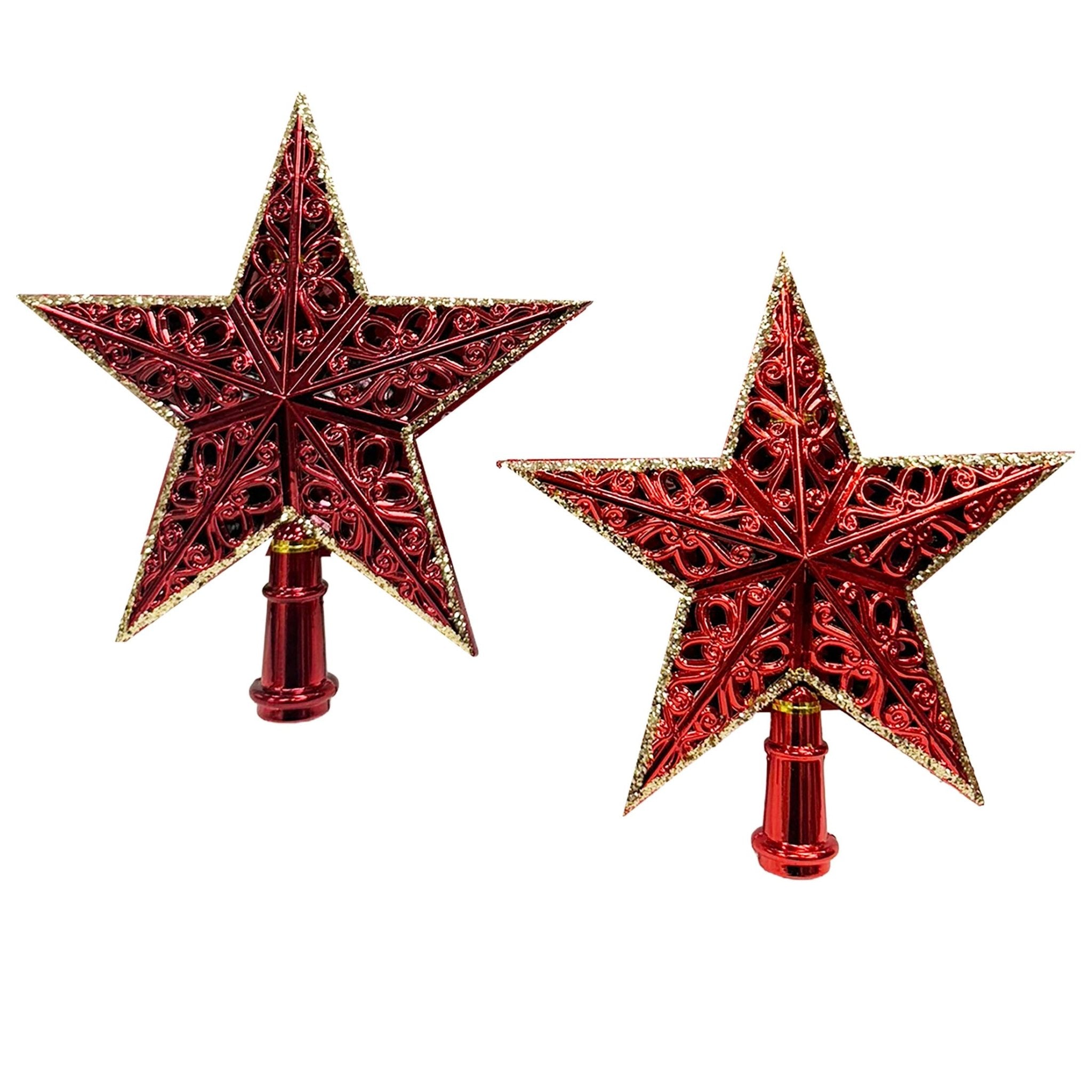 1Pk Star Tree Topper - Country Silk