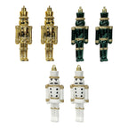 2 Pk Plated Nutcrackers