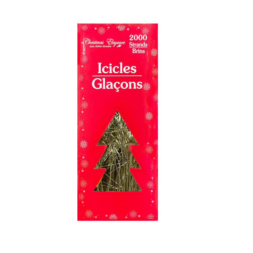 2000 Count Icicles - Country Silk
