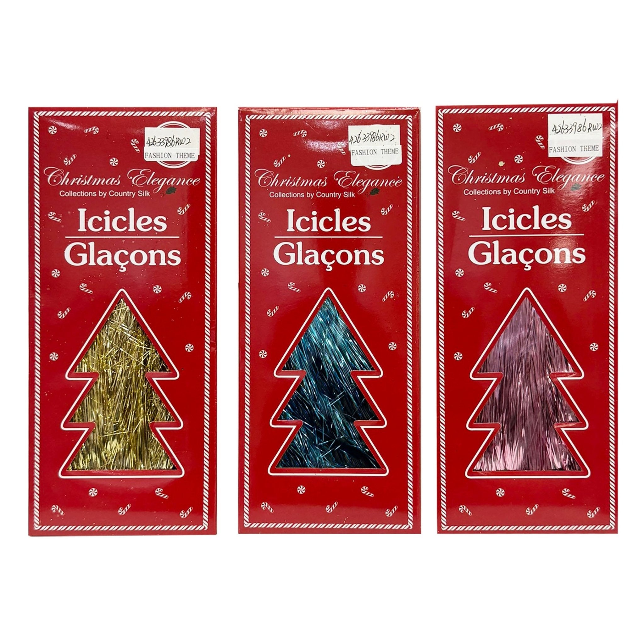 2000 Count Icicles - Country Silk