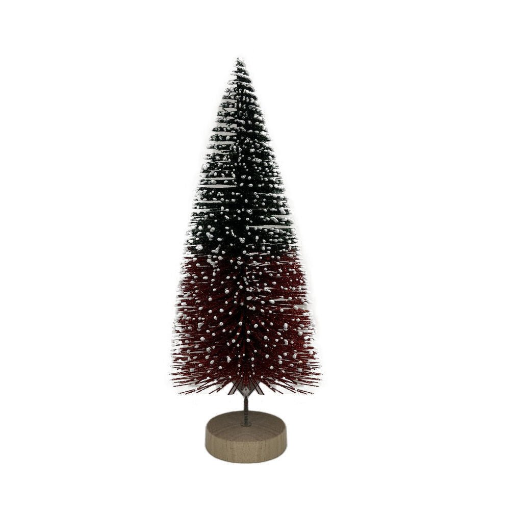8 Bottle Brush Tree Two Tone Color - Country Silk