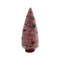 12.2Inch Bottle Brush Tree In Pink Offwhi - Country Silk