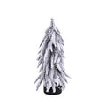 12.2Inch Mini Pine Tree With White Snow C - Country Silk