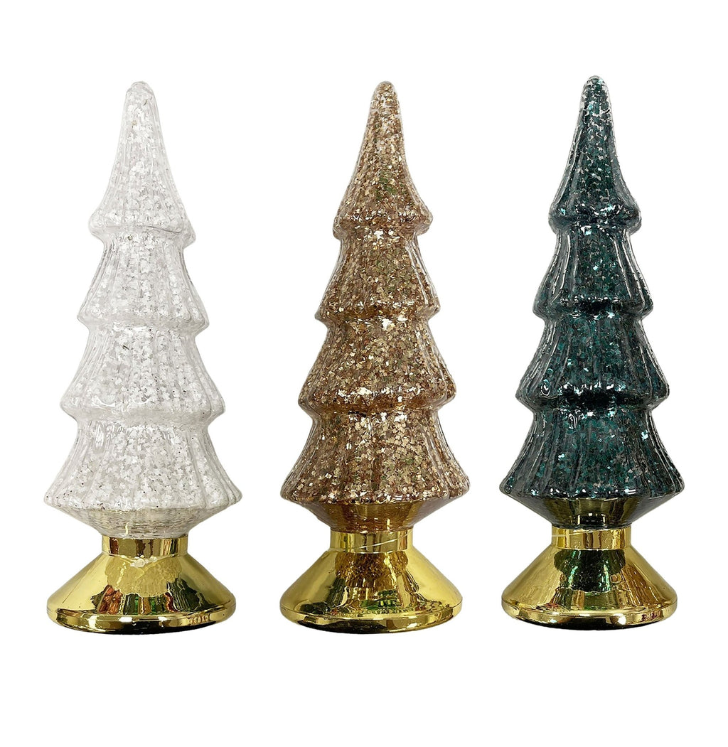 9.5Inch Light Up Pet Tree - Country Silk