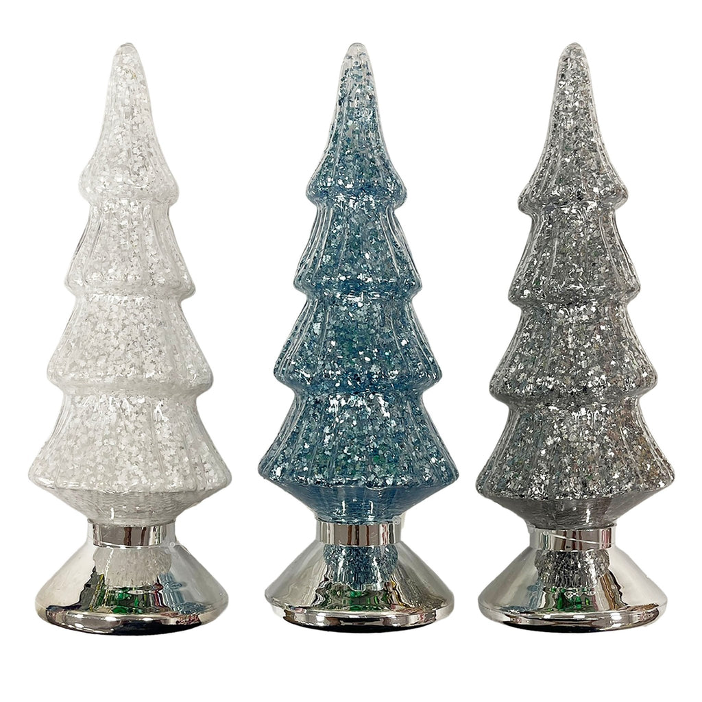 9.5Inch Light Up Pet Tree - Country Silk
