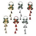 6 Shiny Bells With Round Handle And - Country Silk