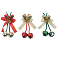 1Pk 2 Large Bell Door Hanger With Braide - Country Silk