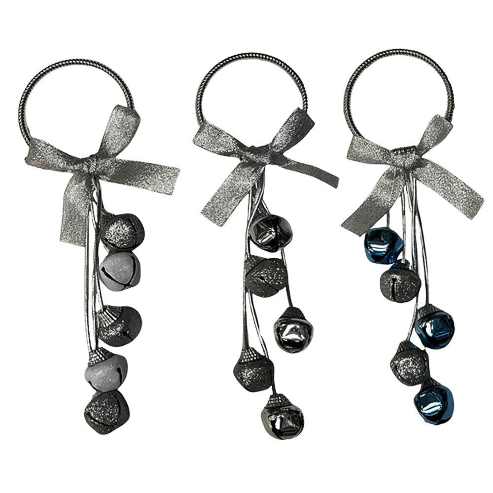 5 Bell Door Hanger With Round Handle - Country Silk
