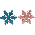 Epoxy Finish Table Decor Snowflake - Country Silk