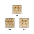 9 Pk X 90Mm Clear Gold Pet Deluxe Balls - Country Silk