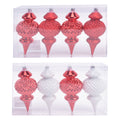 4 Pk Faceted Finial Set - Country Silk
