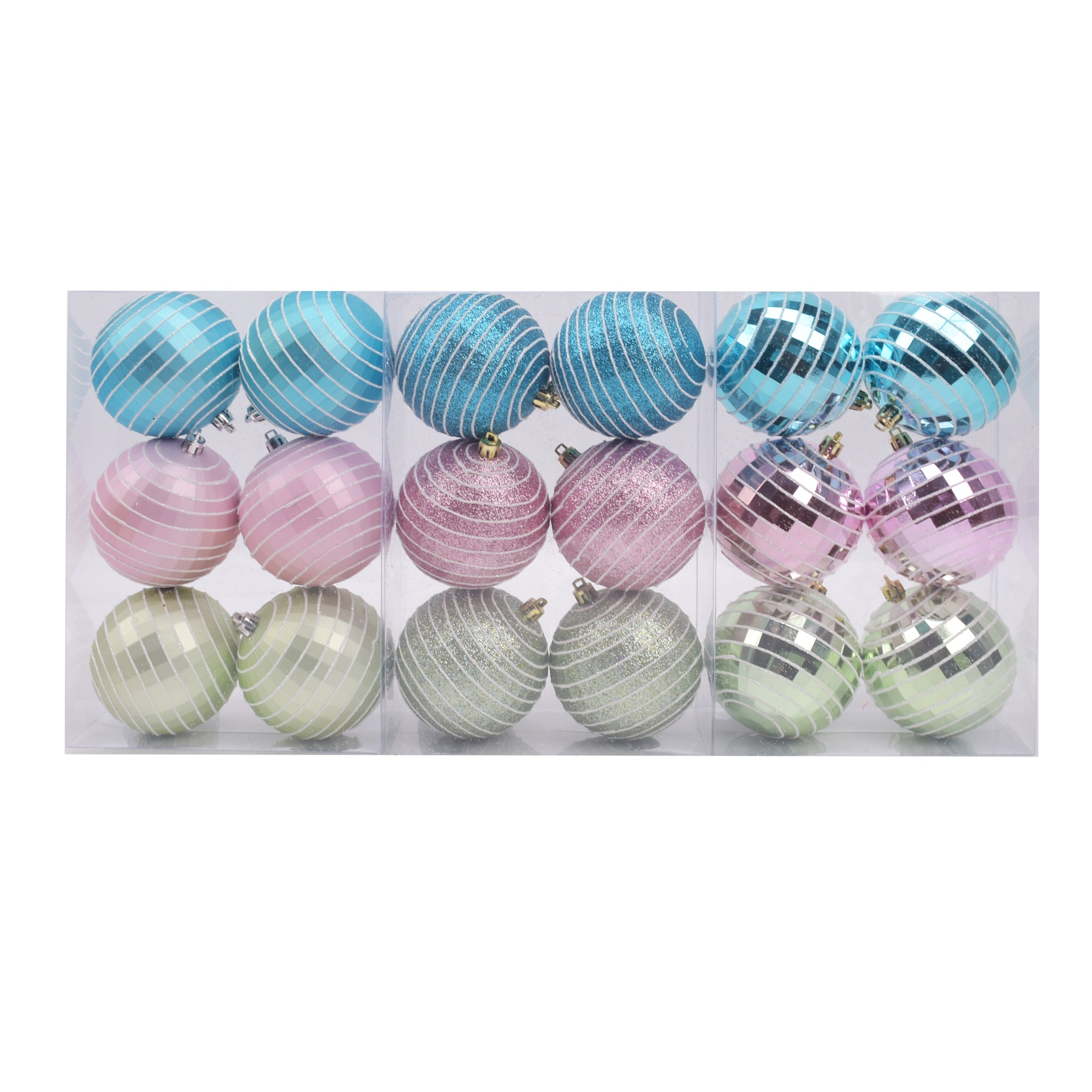 80Mm Mirror Ball  X 6Pk