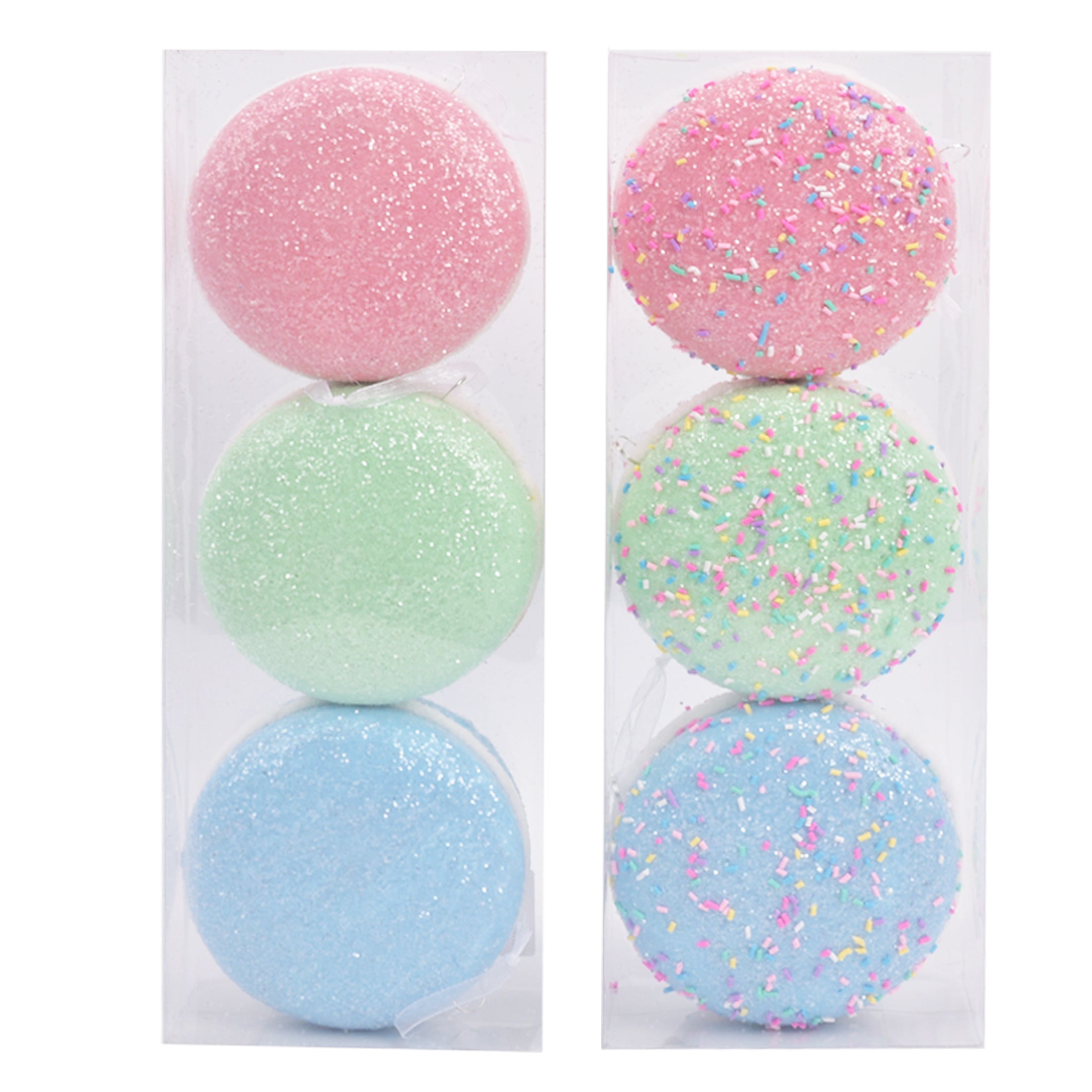 3Pk Macaroon In Acetate Box