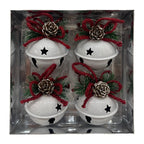 4Pk Metal Bell In Box