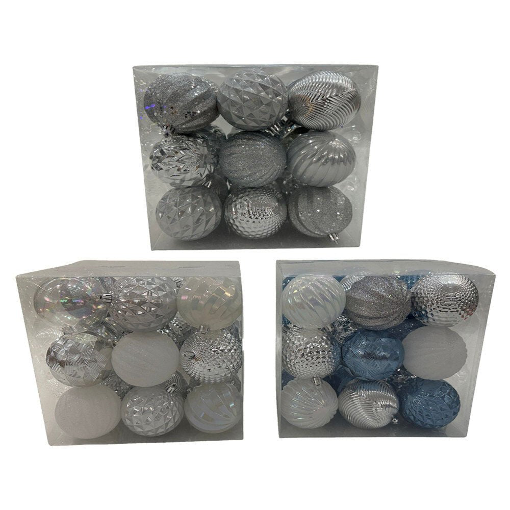 27Pc 80Mm Asst Balls - Country Silk