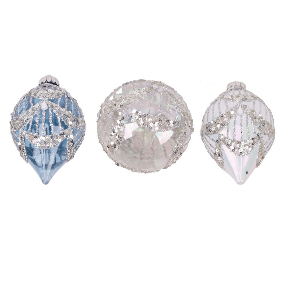 Transparent Pet Orn With Chandelier Hp And Gem Stones - Country Silk