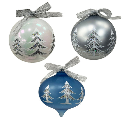 100Mm Pet Orn With Hp Glitter - Country Silk