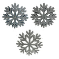 7.8 Inch Snowflake Orn - Country Silk