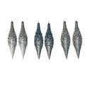 2Pk Ombre Sequin Finial Orn