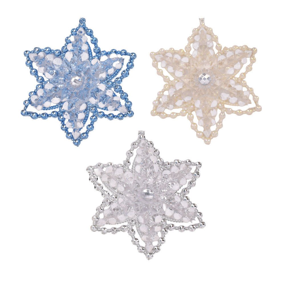 Star Orn With Gems - Country Silk