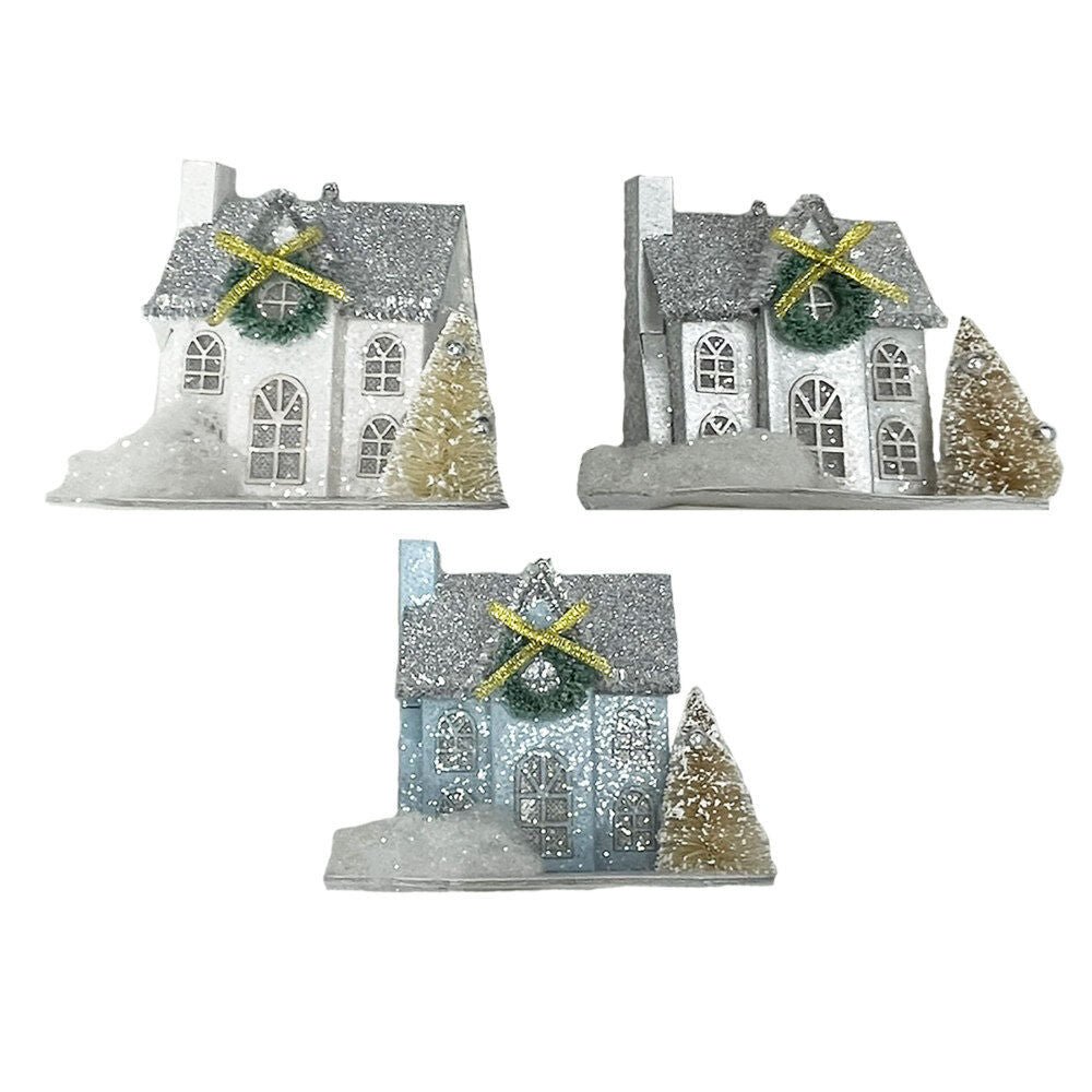 House Hanging Ornament - Country Silk