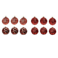 3Pk Modern Horizontal Groove Ball Asst W