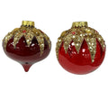 100Mm Pet Orn With Glitter And Gem Stone