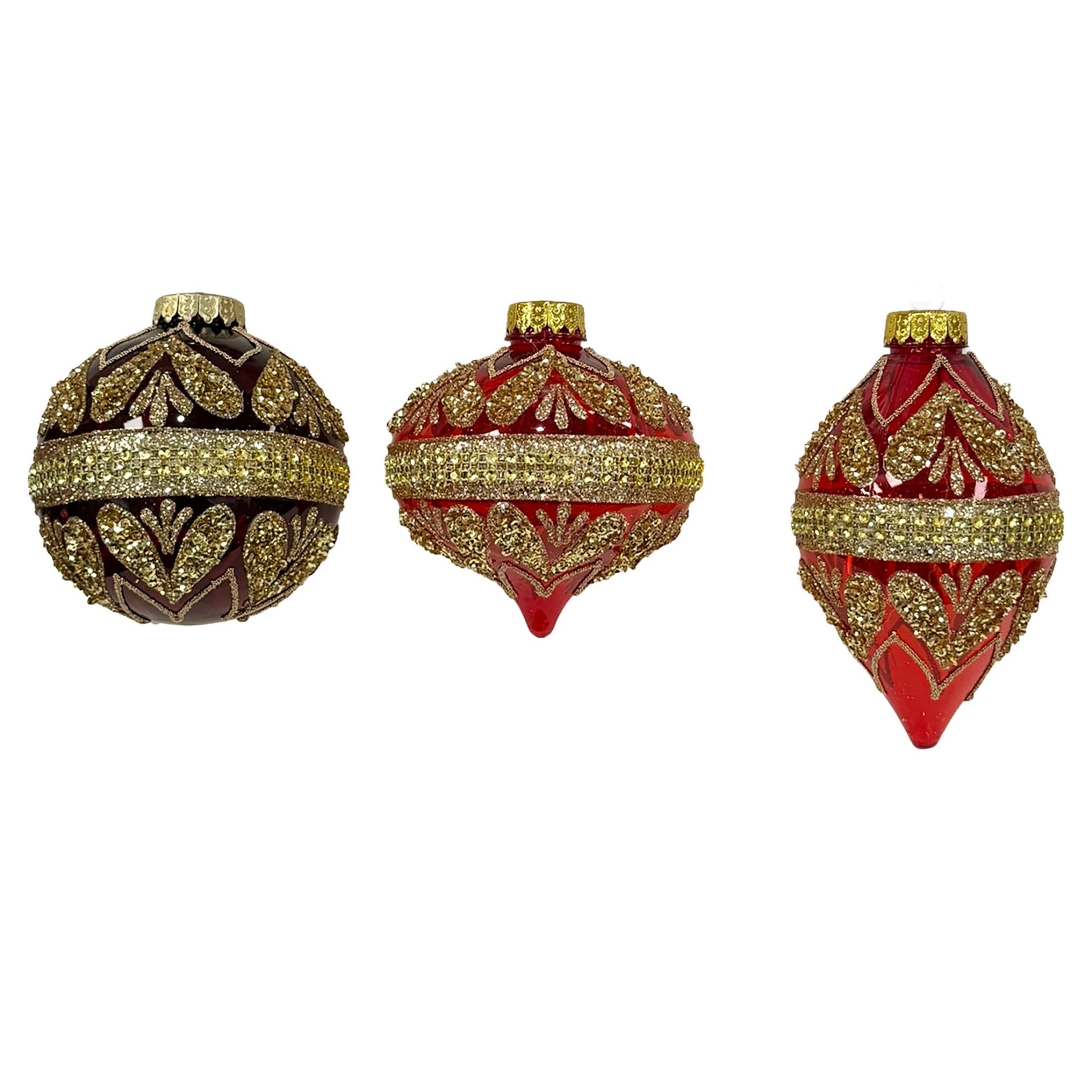 100Mm Pet Orn With Delux Gems Glitter - Country Silk