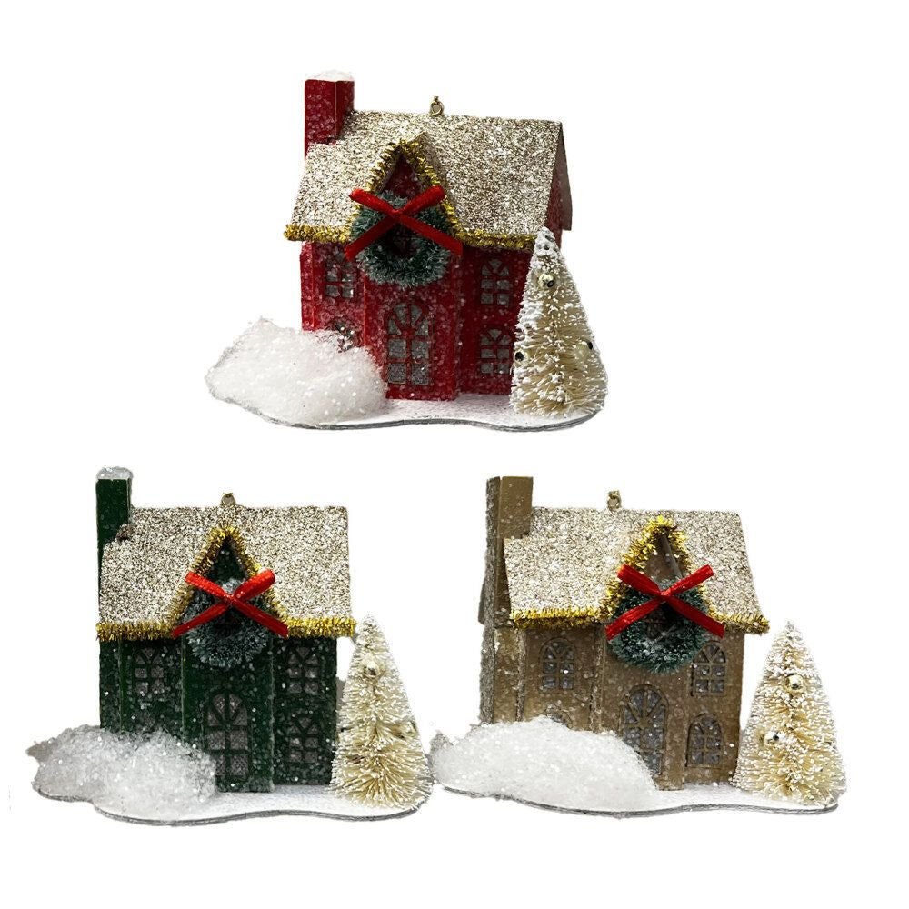 House Hanging Ornament - Country Silk