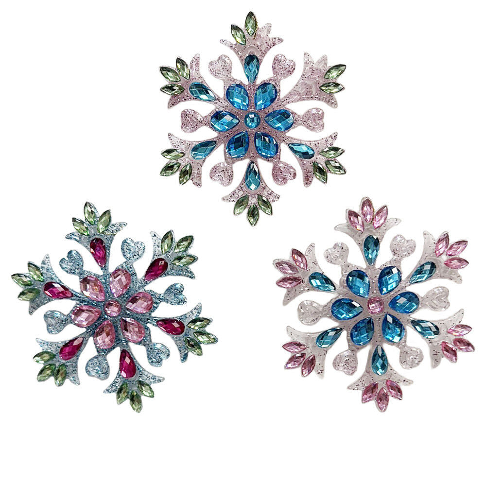 Snowflake Orn With Gems