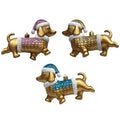 Walking Dog Ornament - Country Silk