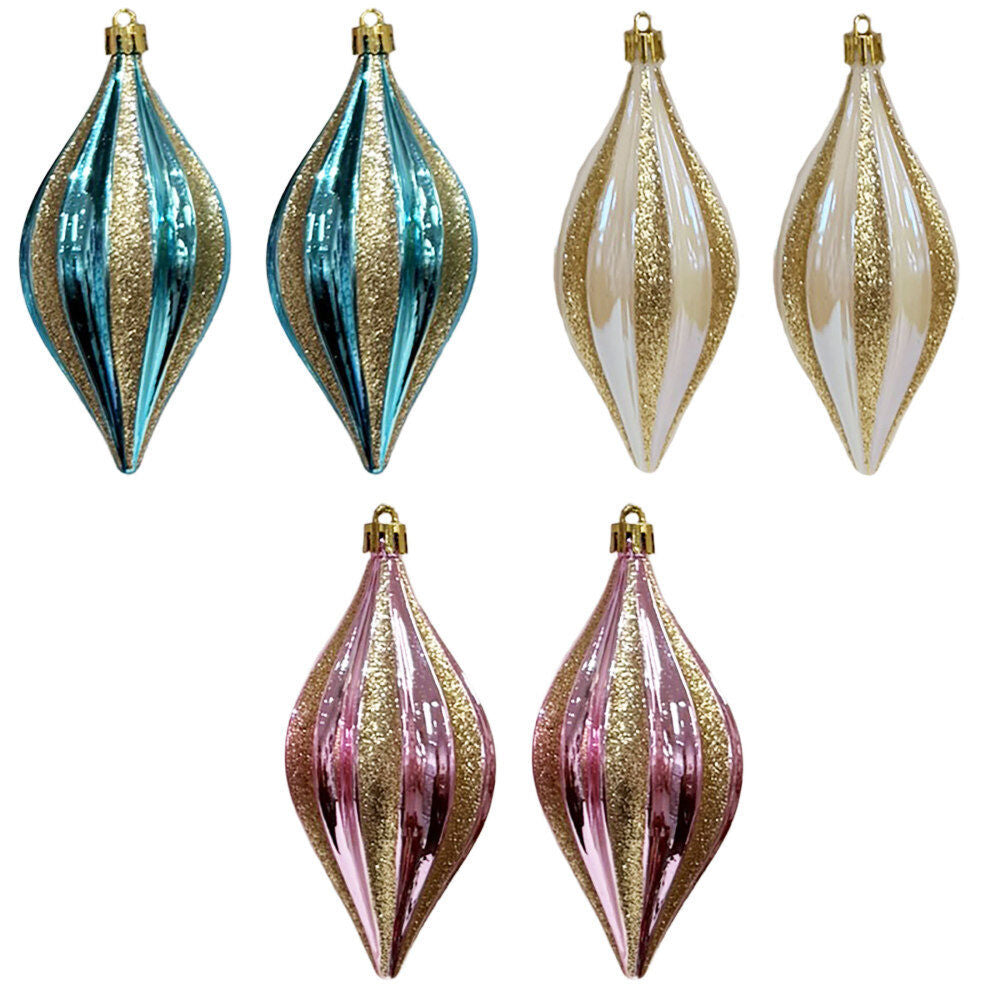 2 Pk Wave Design Stripe Asst