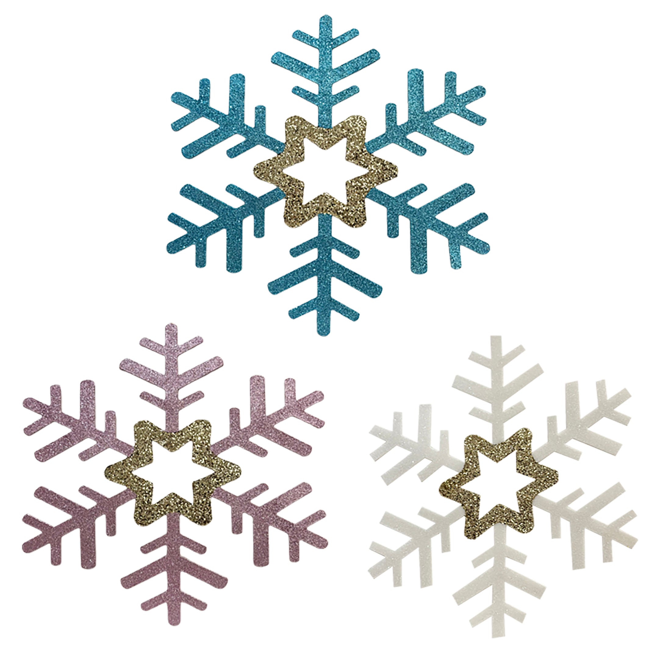 Jumbo Glitter Snowflake