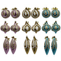2Pk Ball Onion And Finail Asst W/Glitter - Country Silk
