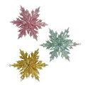 Irridecent Snowflake Orn Asst - Country Silk