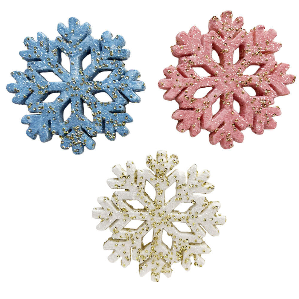 Snowflake With Glitter Sequin