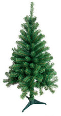 4Ft Green Pine Tree 252 Tips - Country Silk