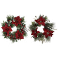 20 Wreath 2 Assorted Styles - Country Silk
