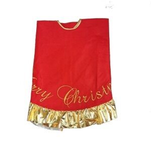 42In Cmas Tree Skirt - Country Silk