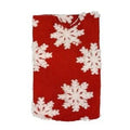 36 Inch 3D Snowflake Tree Skirt - Country Silk