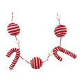 6Ft Foam Candy Cane Garland