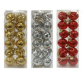 6 Ft Ball Garland Mecury Finish