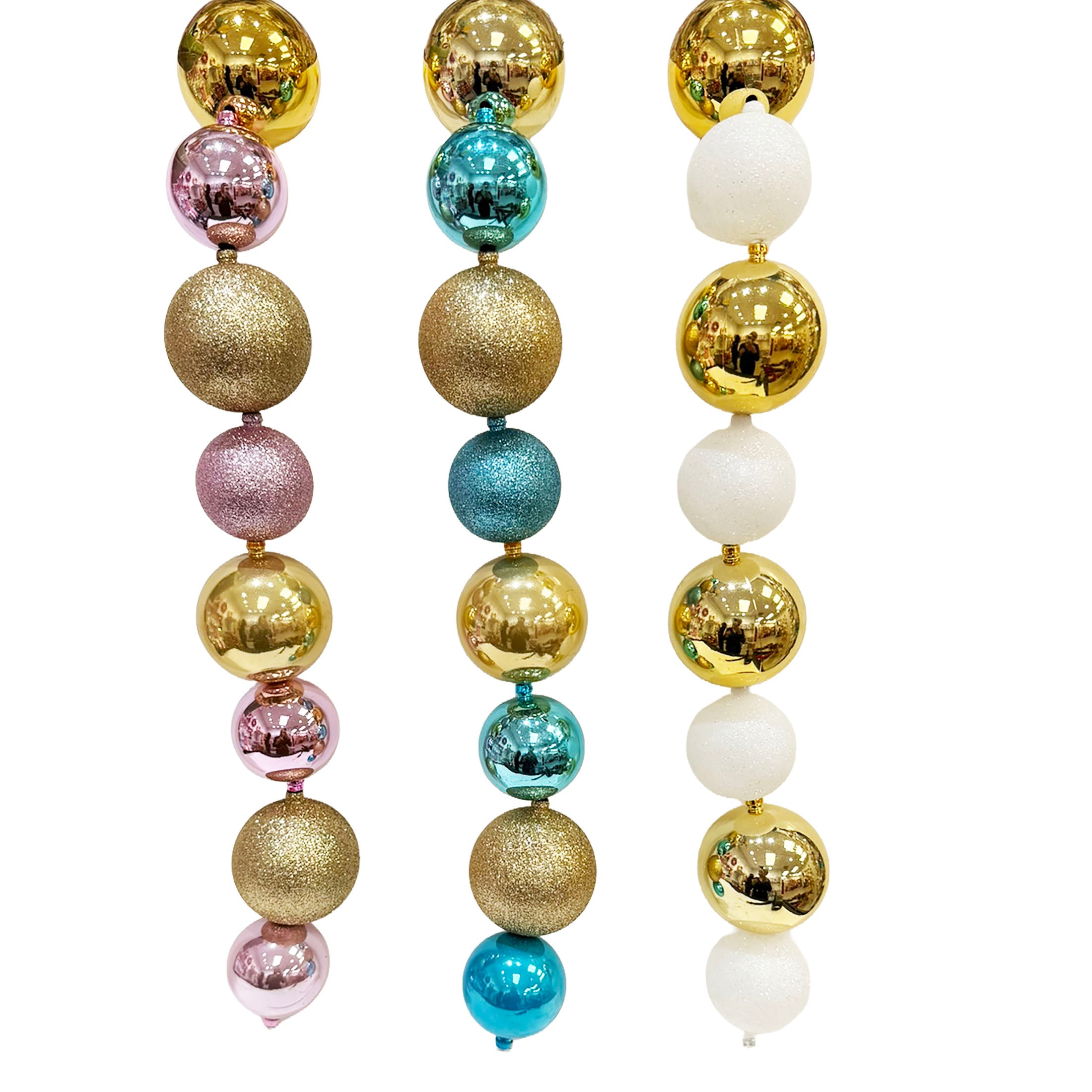 6Ft Shatterproof Garland 50 60Mm