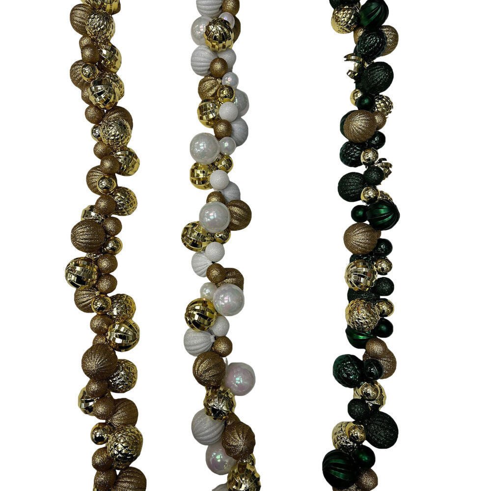 64 Inch Braided Shatterproof Ball Garlan - Country Silk