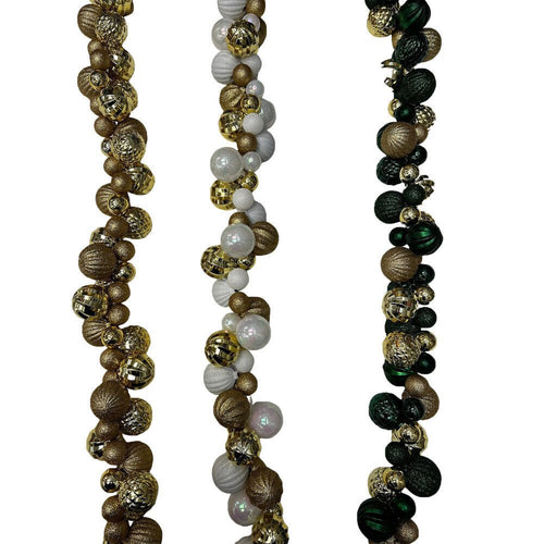 64 Inch Braided Shatterproof Ball Garlan - Country Silk