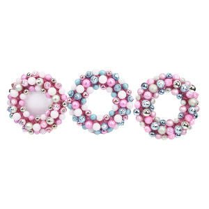 Shatterproof Ball Wreath - Country Silk