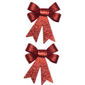 Val Red Bow 2Pk - Country Silk