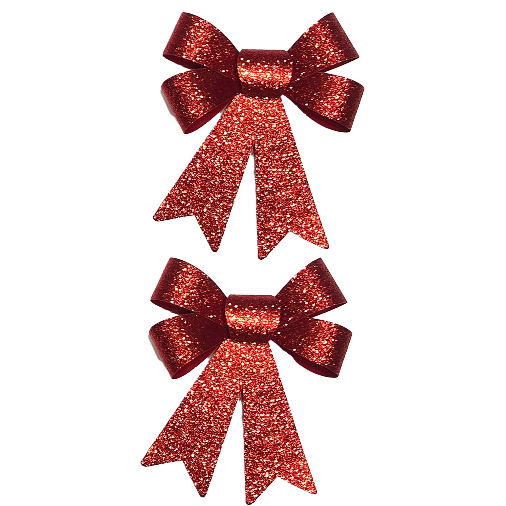 Val Red Bow 2Pk - Country Silk