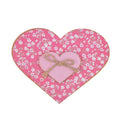 Pr Heart Table Decor - Country Silk